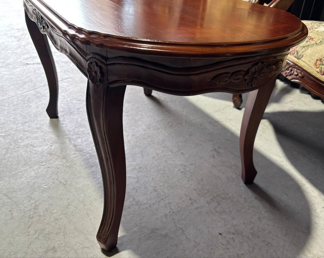 アンティーク 猫脚センターテーブル、ローテーブル ヴィンテージUsed