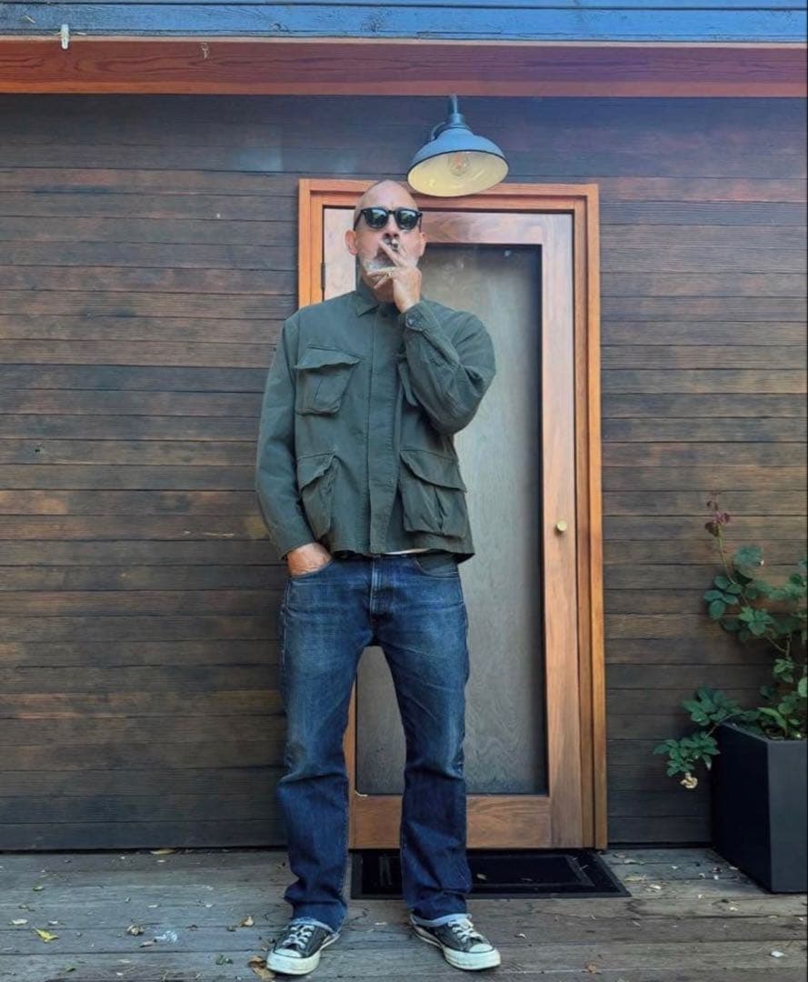 Vintage US Army Jungle Fatigue Jacket ２