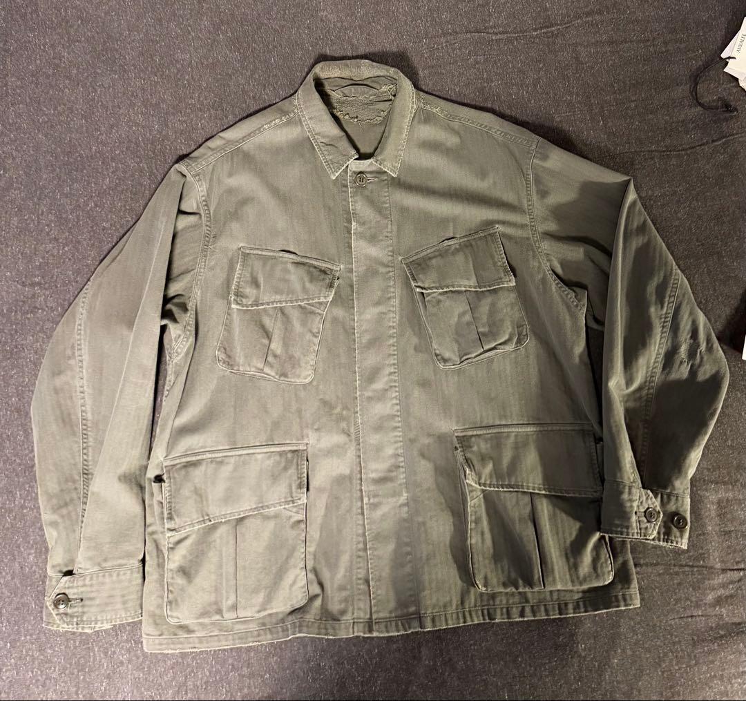 Vintage US Army Jungle Fatigue Jacket ２