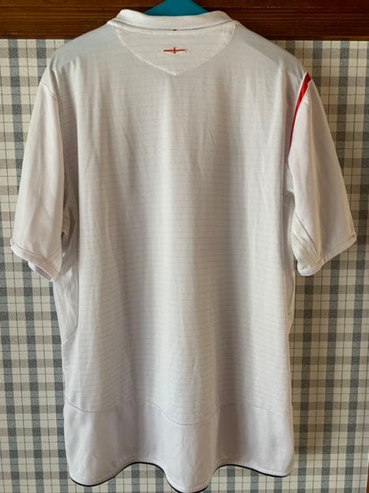 '06 イングランド レプリカユニ '05-'07着用 星付き希少 UMBRO