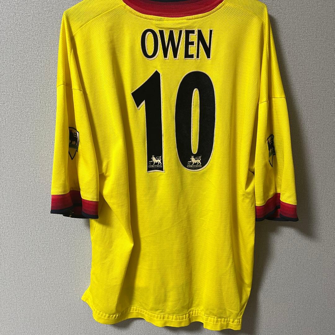 【希少】リバプールヴィンテージユニフォーム 97/98 アウェイOWEN #10