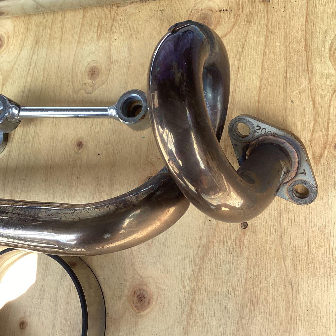 中古訳あり　トリシティ155 ステンレス製マフラー SP忠男マフラー