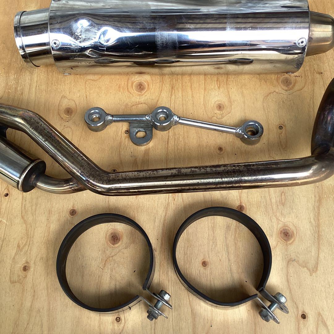 中古訳あり　トリシティ155 ステンレス製マフラー SP忠男マフラー