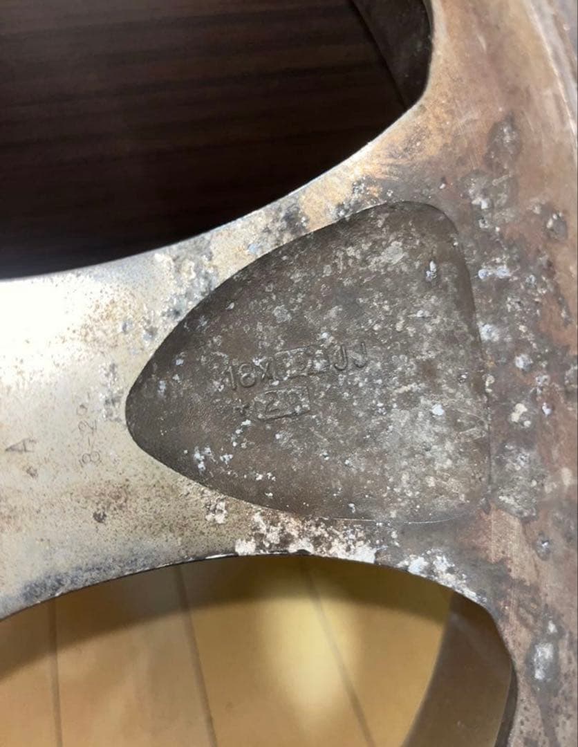 work vskf 9+26 2本セット メッキ　深リム　希少　絶版　旧ディスク