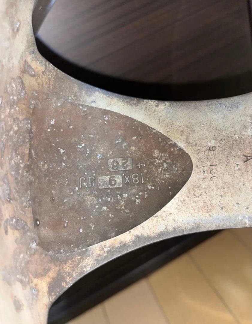 work vskf 9+26 2本セット メッキ　深リム　希少　絶版　旧ディスク