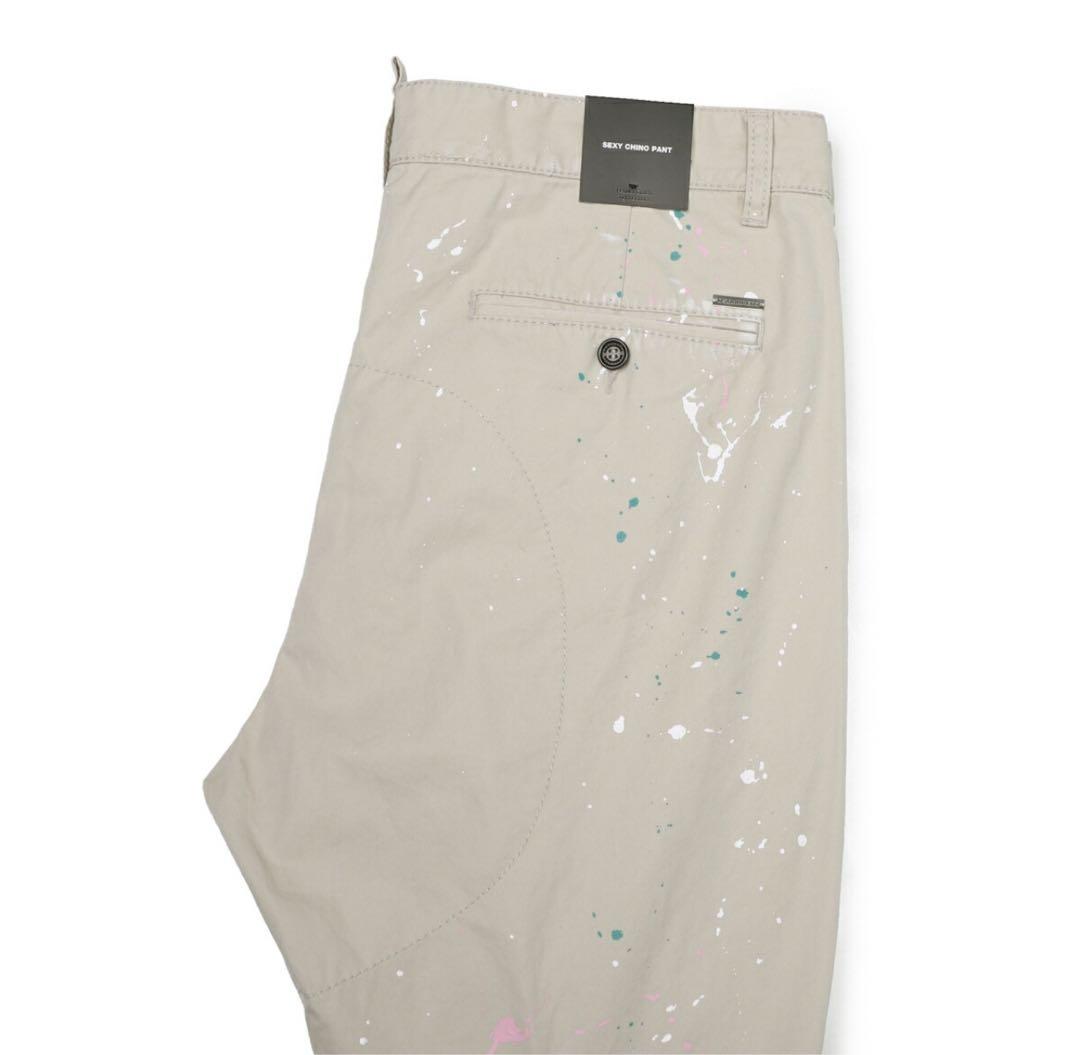 ディースクエアード DSQUARED2 ボタンフライパンツ チノパンツ ベージュ