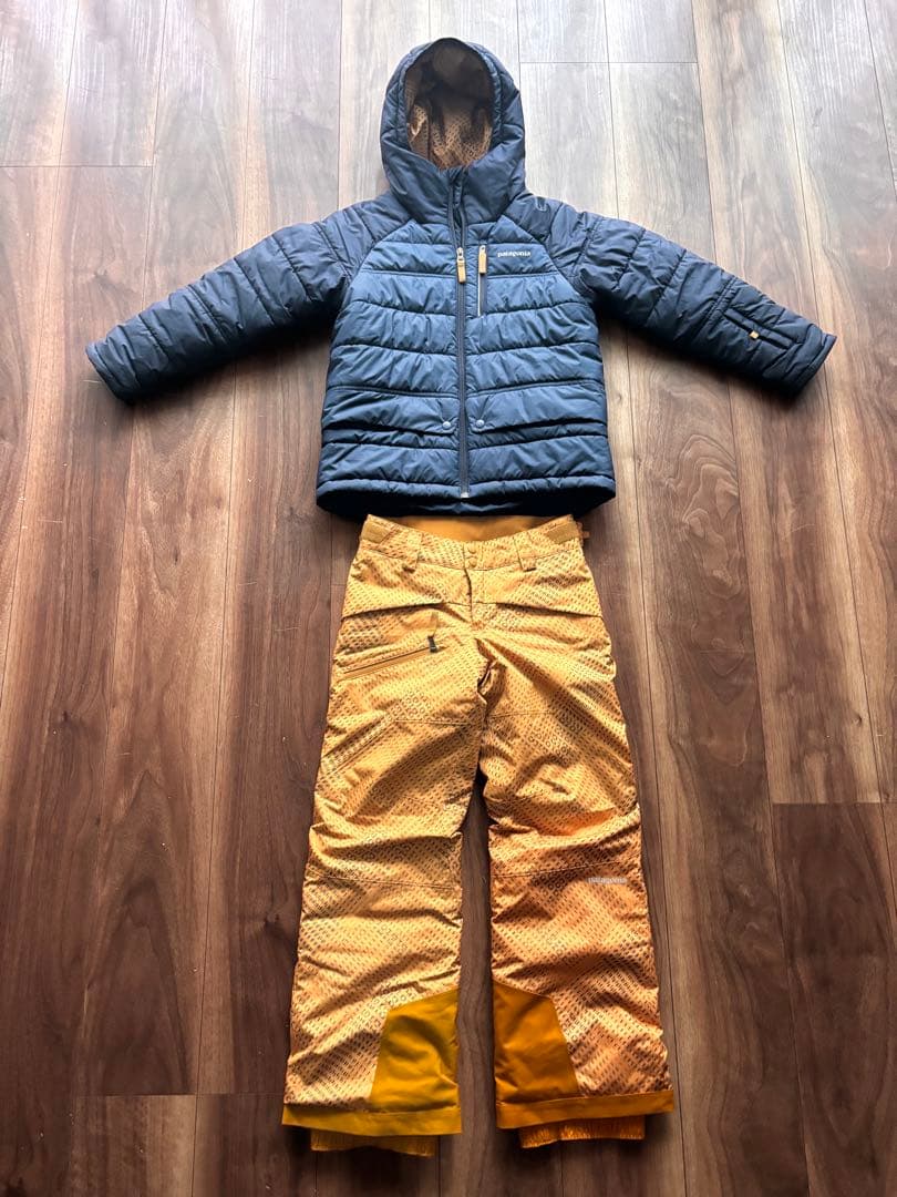 パタゴニアスノーウェア上下セットS