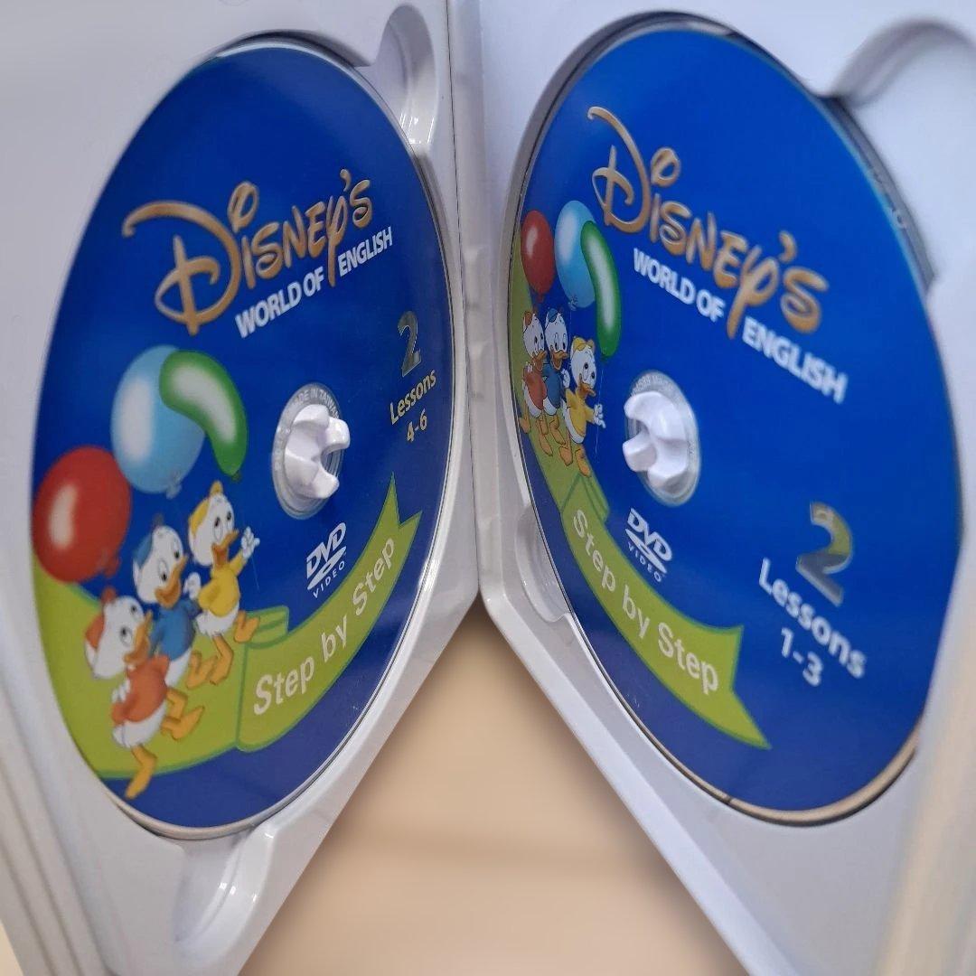 ディズニー英語システム　ステップバイステップ　DVD　本　CD　まとめ売り