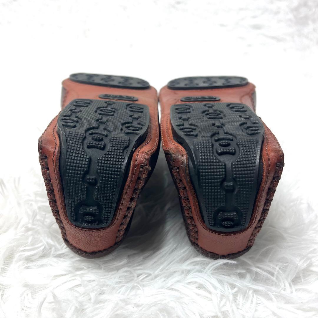 【美品】 GUCCI グッチ ビットローファー 42M 27cm ドライビング