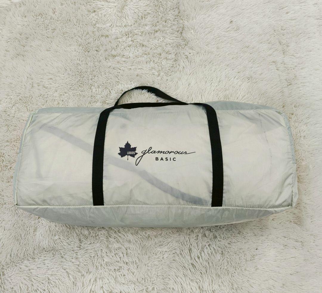 【美品】グランベーシック トンネルドーム テント XL-AG　ロゴス　タープ