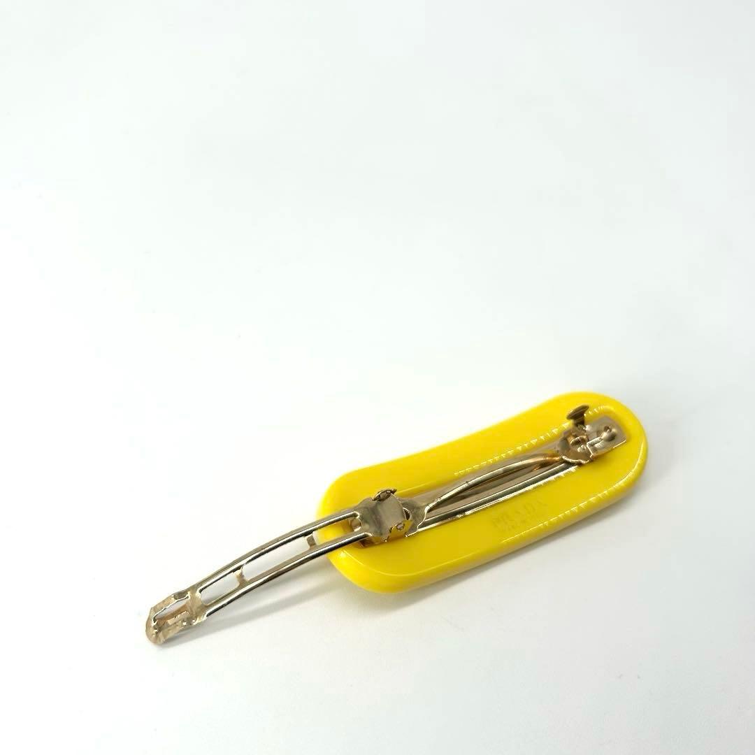 未使用✨PRADA プレックス ヘアバレッタ ラインストーン ビジュー クリップ