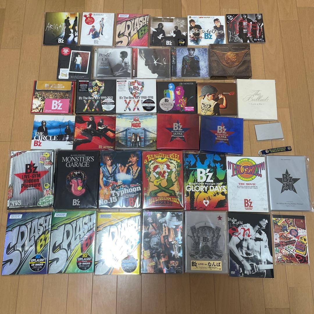 B'z 稲葉浩志 DVD CD 39点まとめ売り