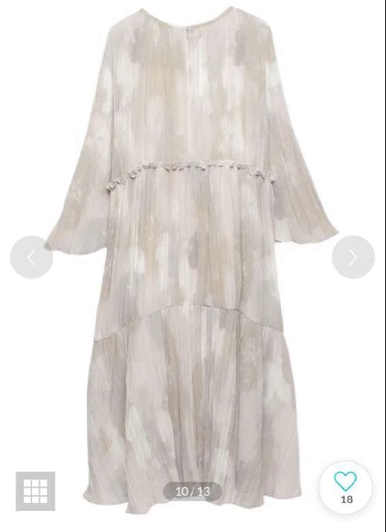 アニュアンス　ニュアンスボリュームワンピース