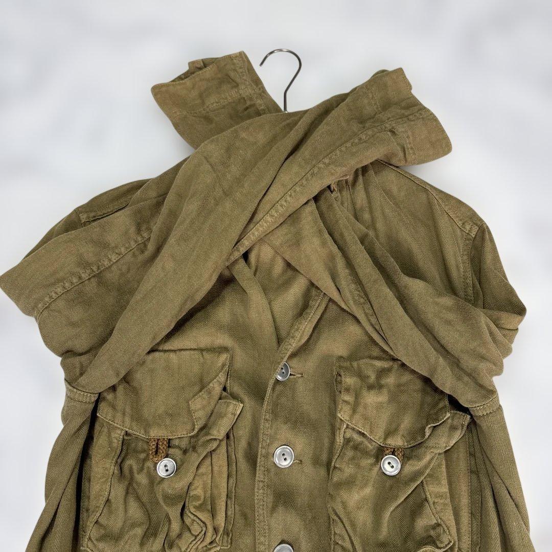 ✨美品✨ KAPITAL キャピタル ハンティングジャケット　カーキL