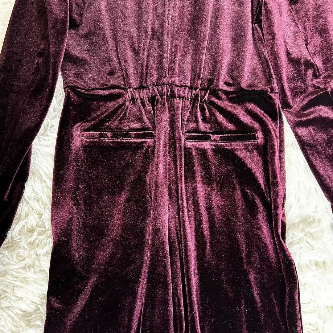 極美品✨Ameri VELOUR ELEGANT ROMPERS S
