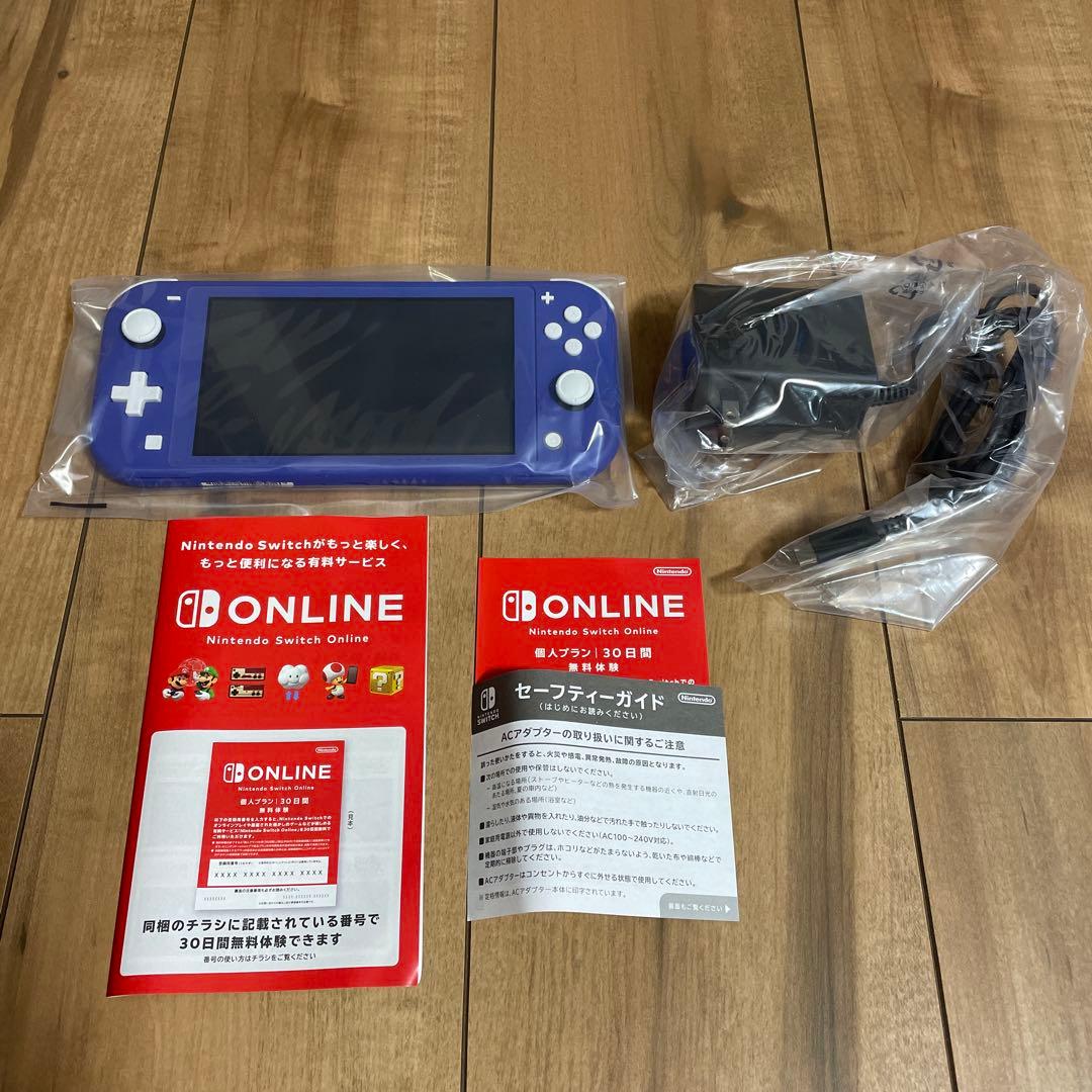 Nintendo Switch lite スイッチ ライト 本体 ブルー