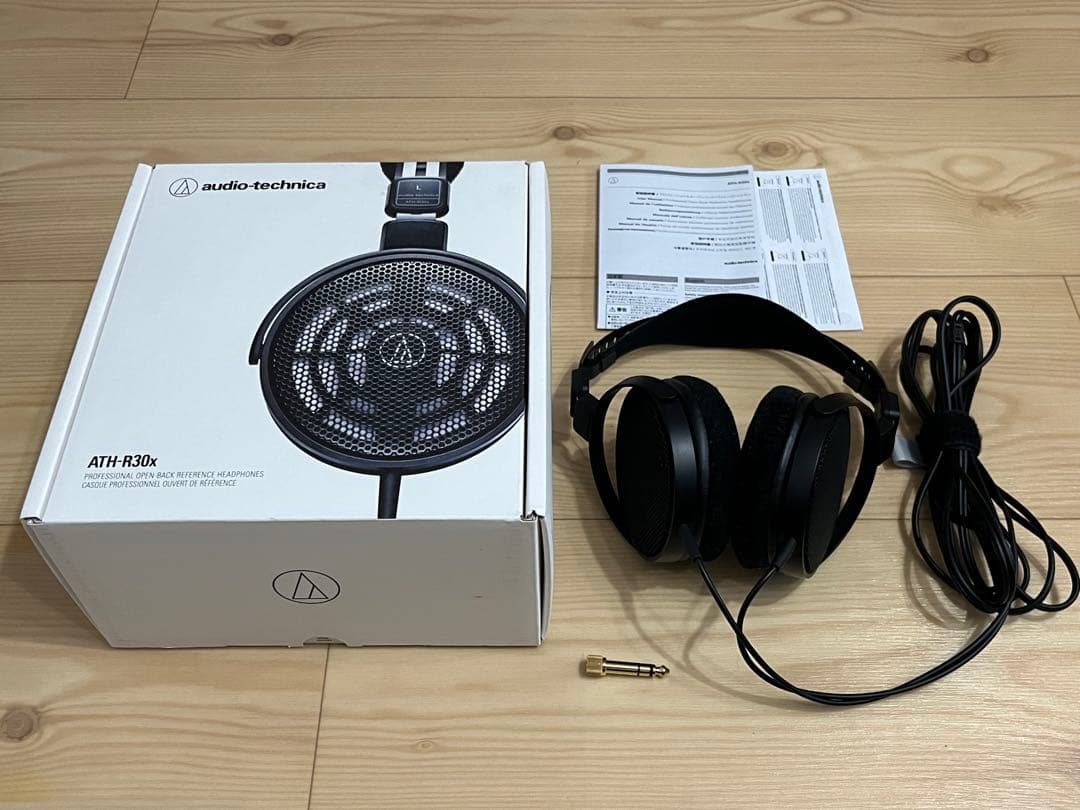 audio-technica ATH-R30x ヘッドホン　開放型