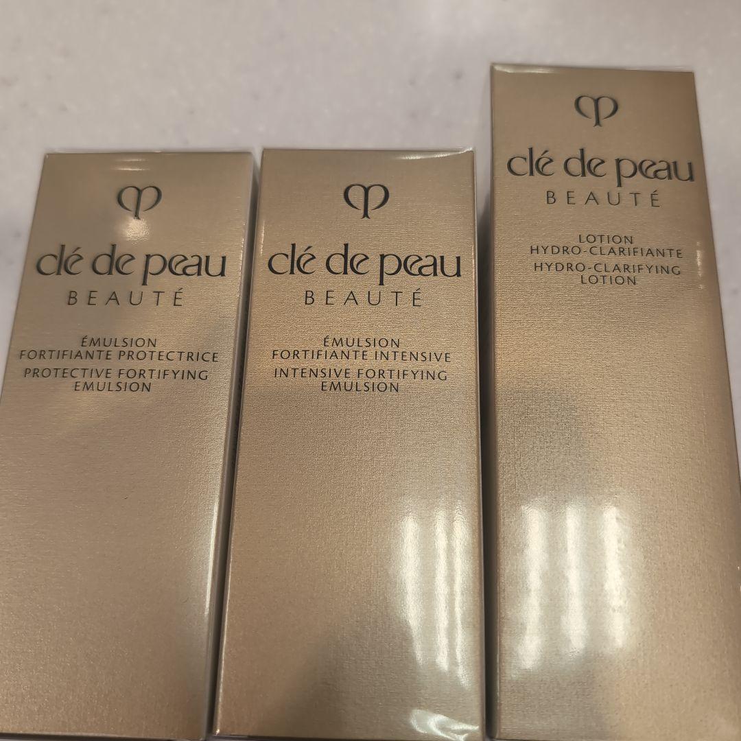 クレ・ド・ポーボーテスキンケア3品