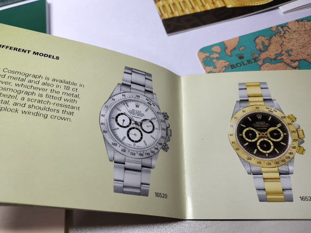 ROLEX Cosmographデイトナ 1998年箱と付属品11点セット