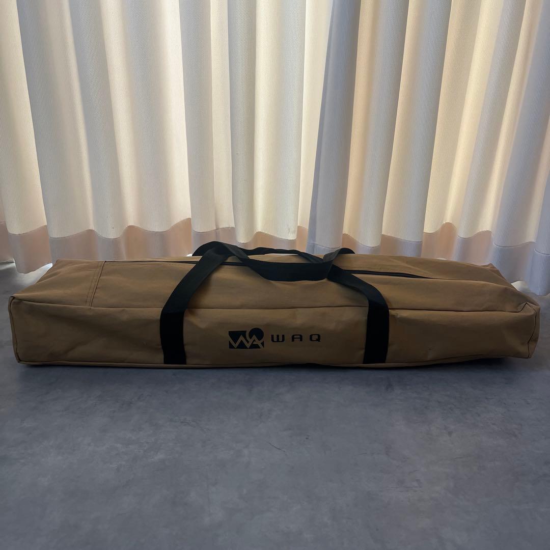 waq フォールディングウッドテーブル　ウォルナット　おまけ付き