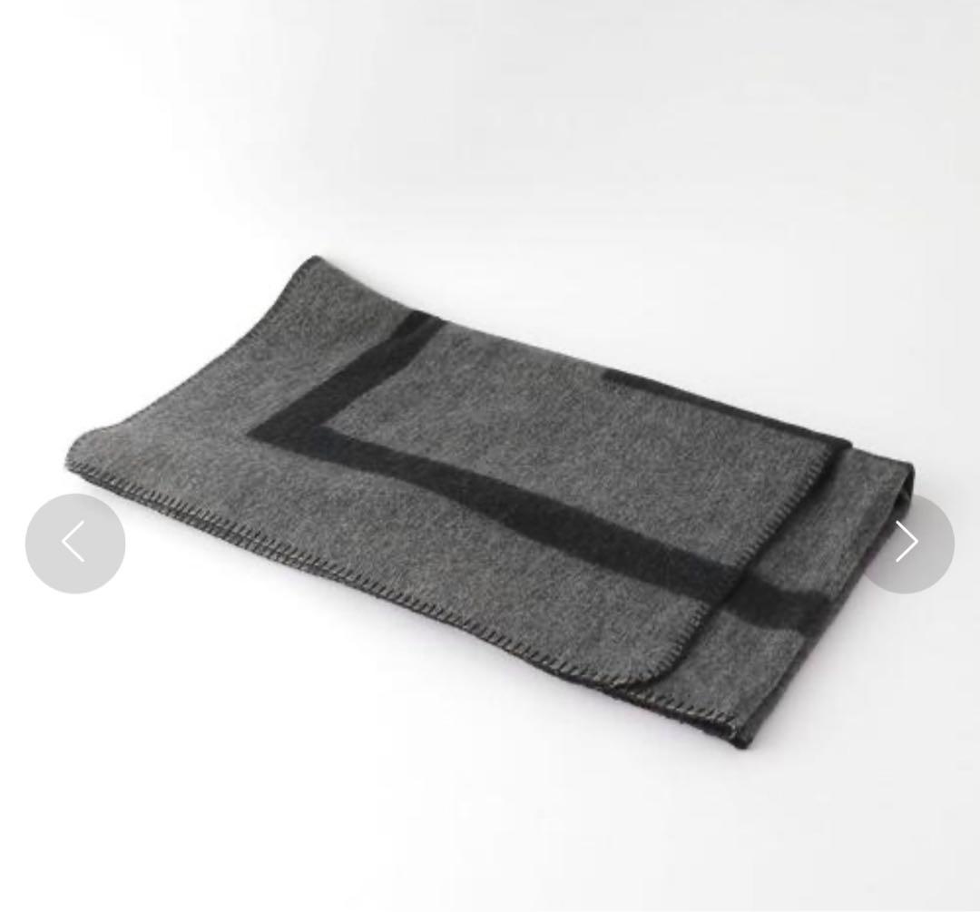 UNITED ARROWS ウールブランケット ビッグ マフラー　新品未使用