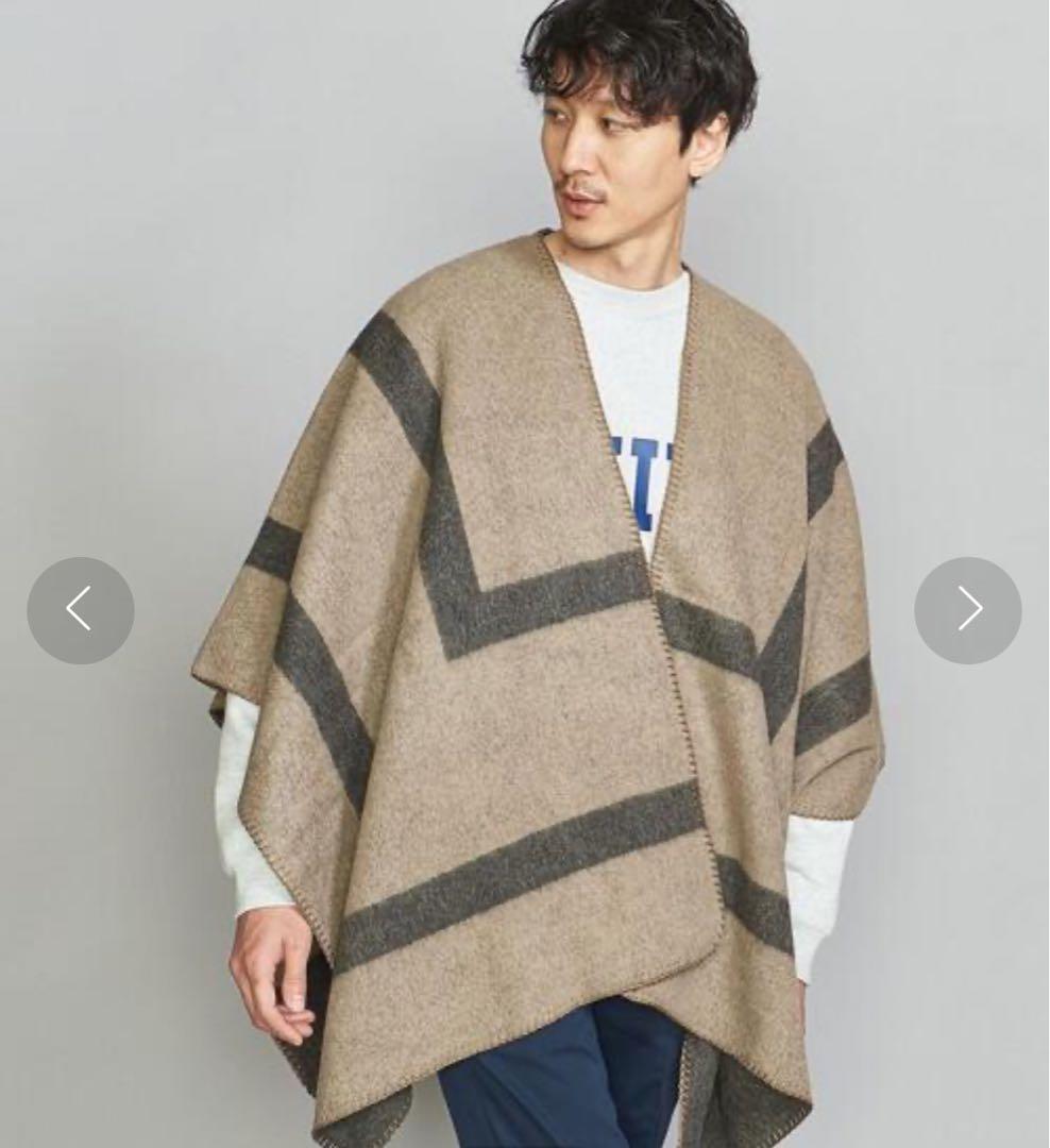 UNITED ARROWS ウールブランケット ビッグ マフラー　新品未使用