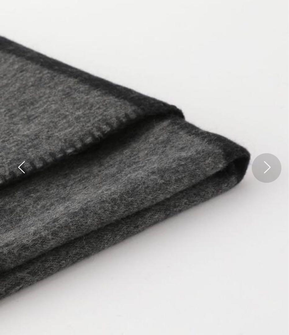 UNITED ARROWS ウールブランケット ビッグ マフラー　新品未使用