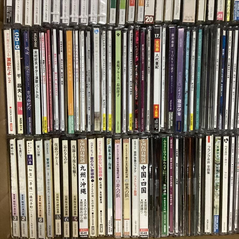 演歌　歌謡曲　民謡　CD　大量【100枚程度】 RG0114-16　懐かしの名曲