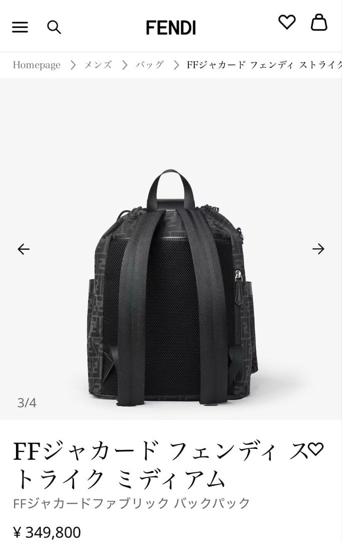 【専用】FENDIバックパック