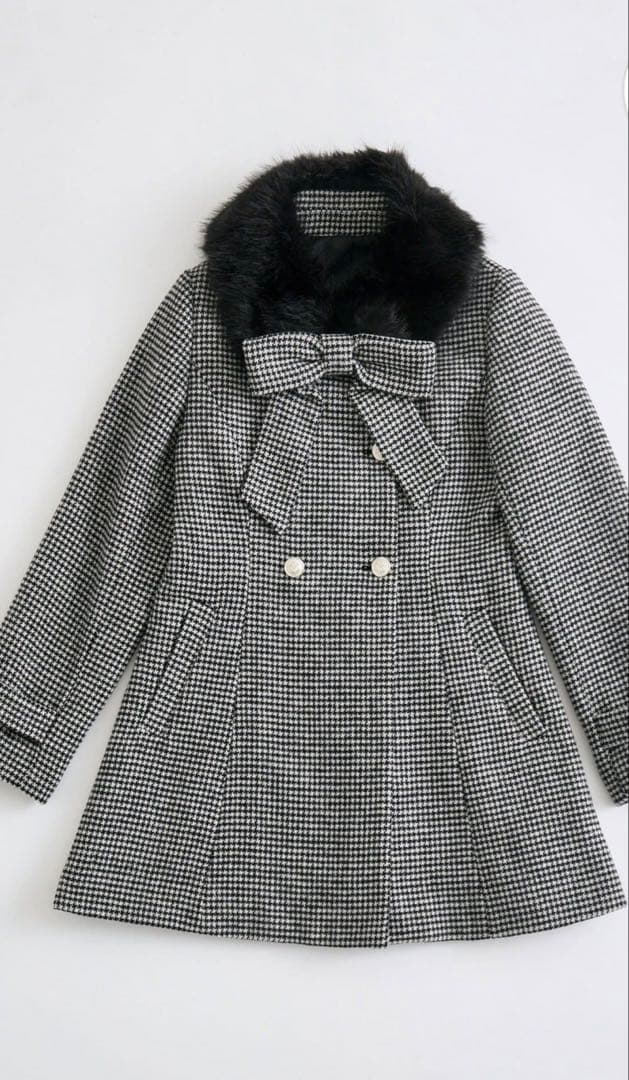 Olive des olive Keru マルチwayリボンミドルコート