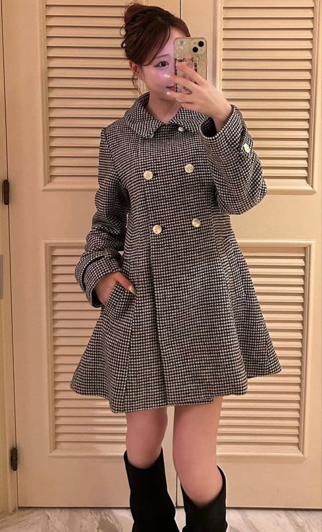 Olive des olive Keru マルチwayリボンミドルコート