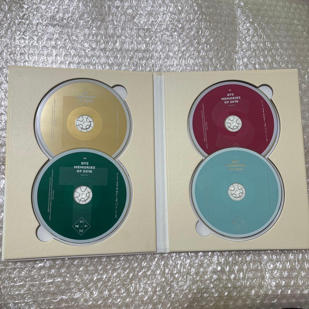 BTS memories メモリーズ 2016 DVD トレカ