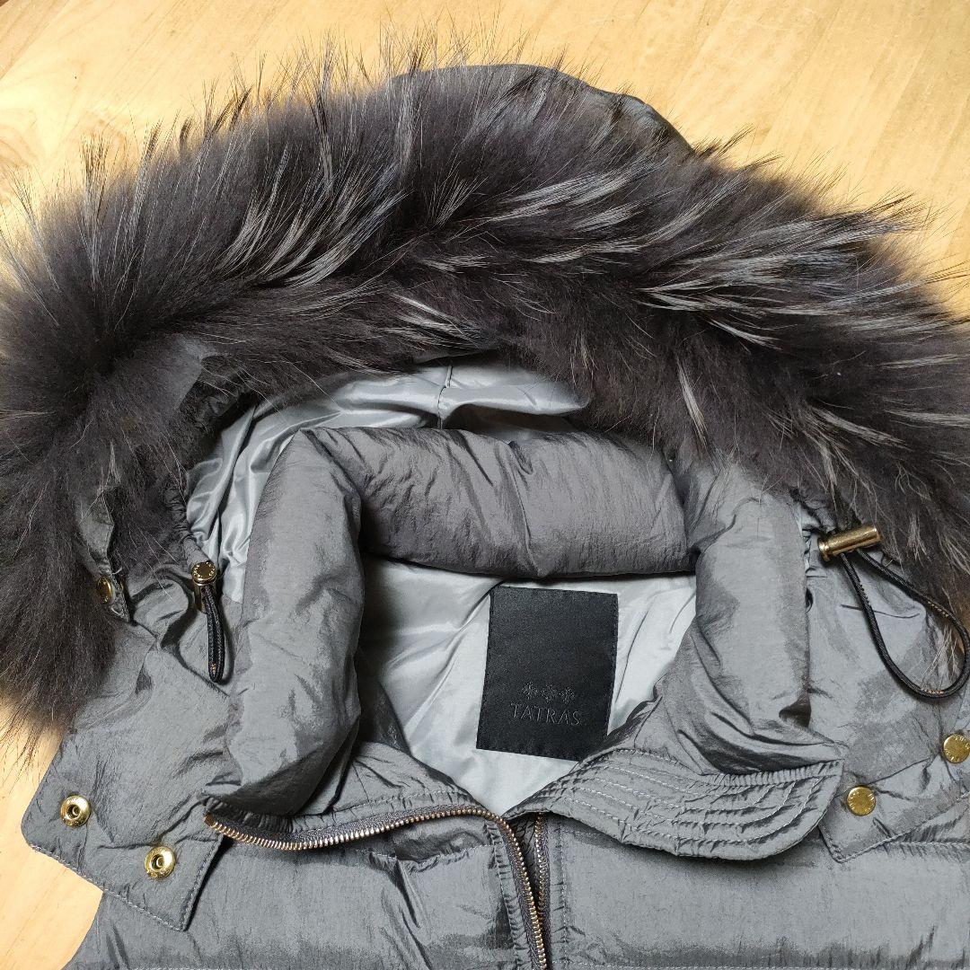 美品✨TATRAS タトラス　ダウンベスト　オルシエラ　グレー　02