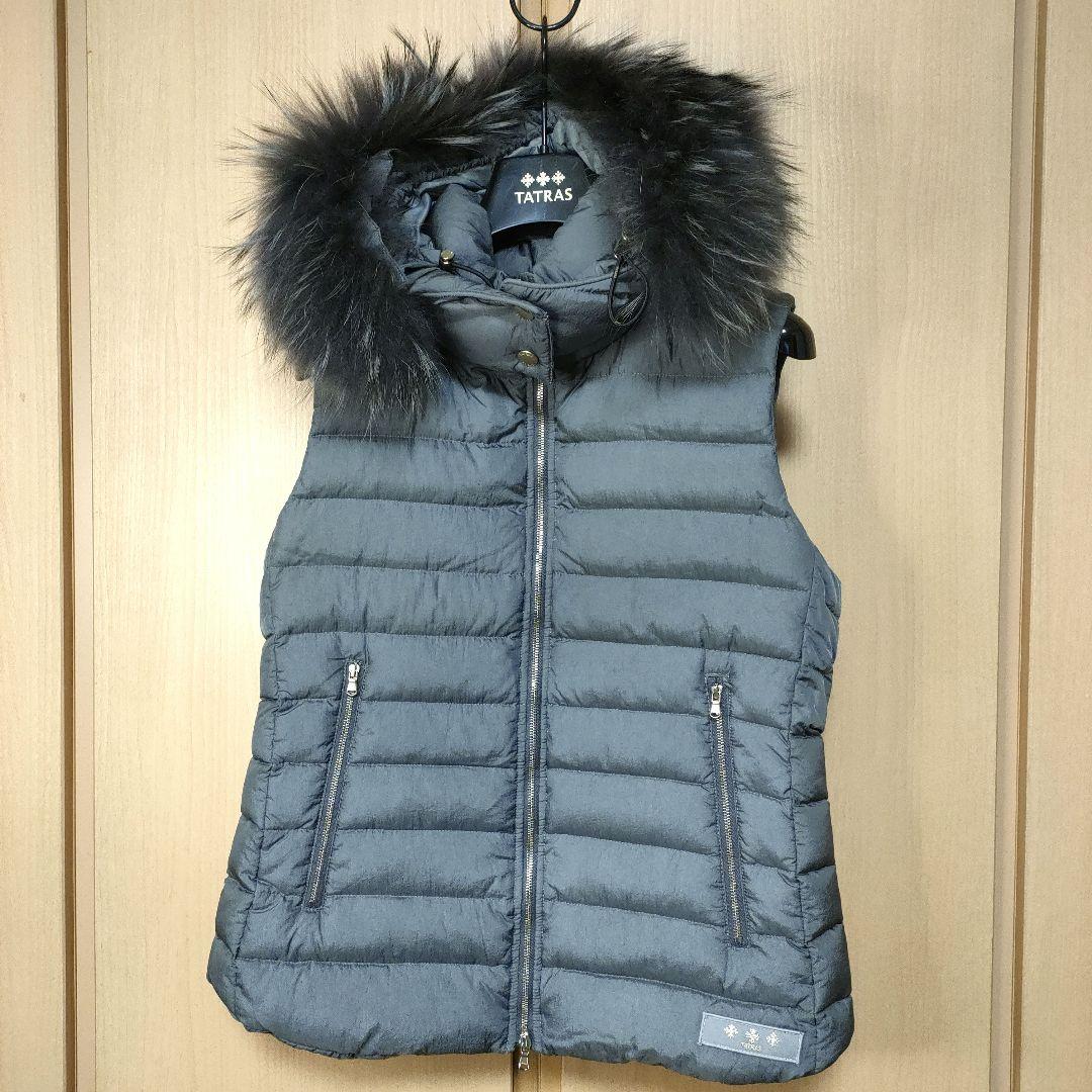 美品✨TATRAS タトラス　ダウンベスト　オルシエラ　グレー　02
