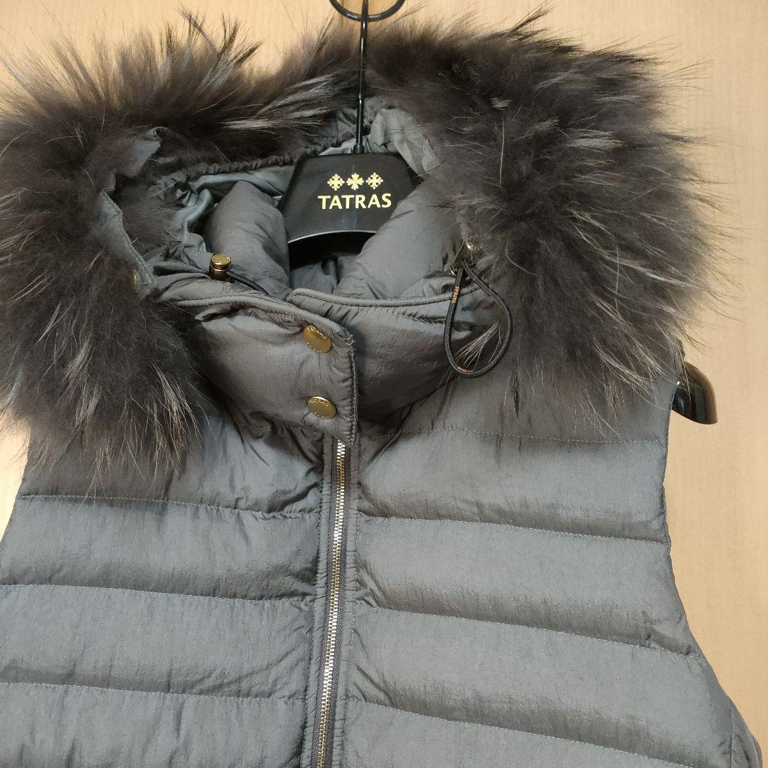 美品✨TATRAS タトラス　ダウンベスト　オルシエラ　グレー　02