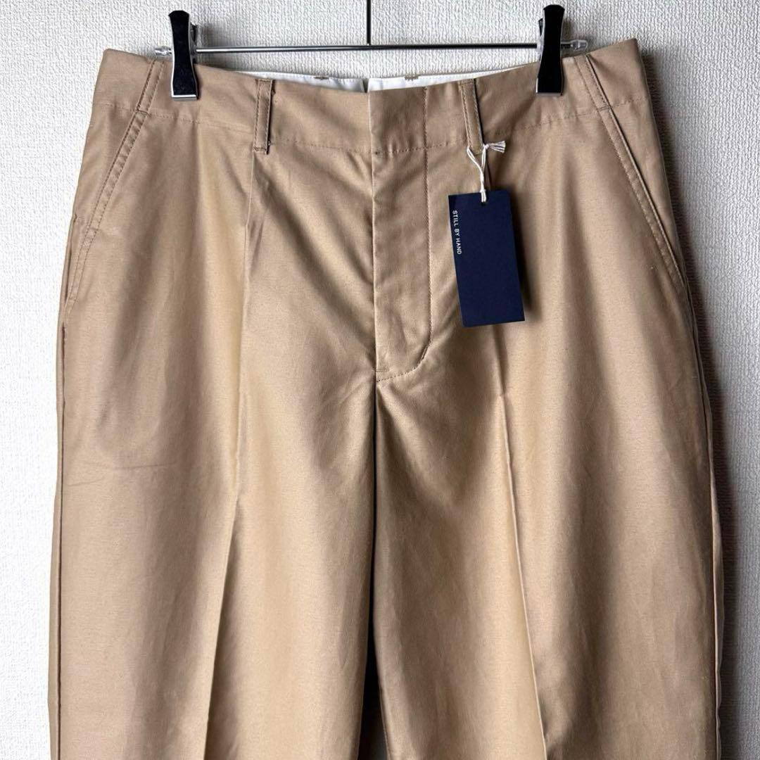 s*n様 新品未使用品 STILL BY HAND タック トラウザーズ パンツ