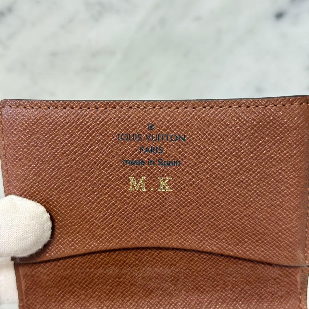 LOUIS VUITTON ルイヴィトン カードケース モノグラム 二つ折り