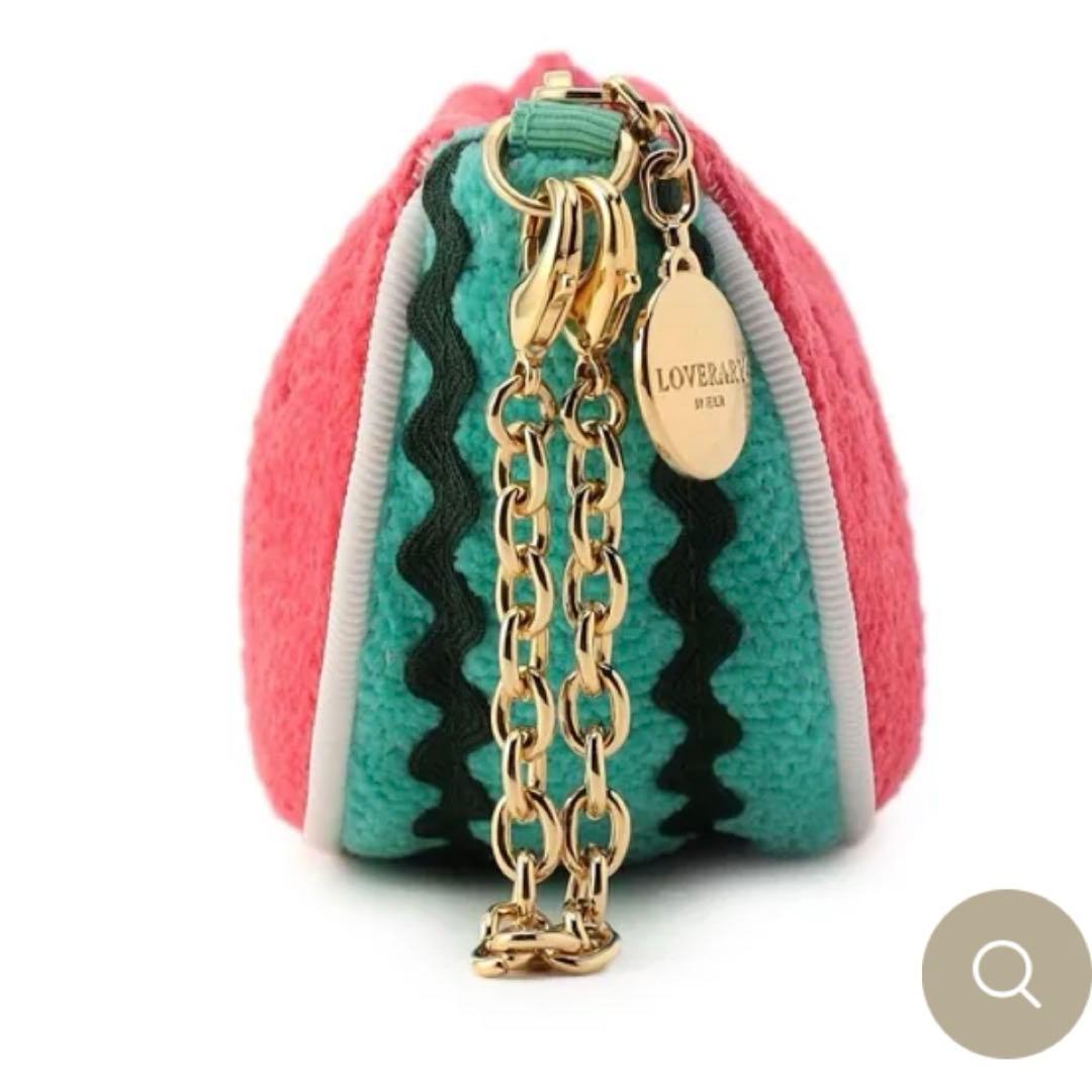 【新品】フェイラー スイカドット スイカ型ポーチ　ラブラリー