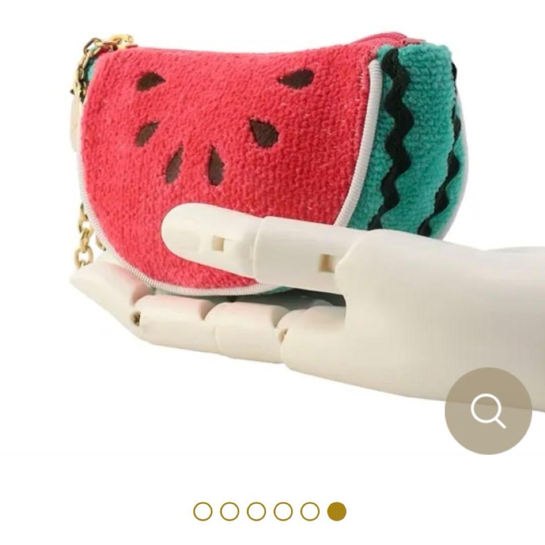 【新品】フェイラー スイカドット スイカ型ポーチ　ラブラリー