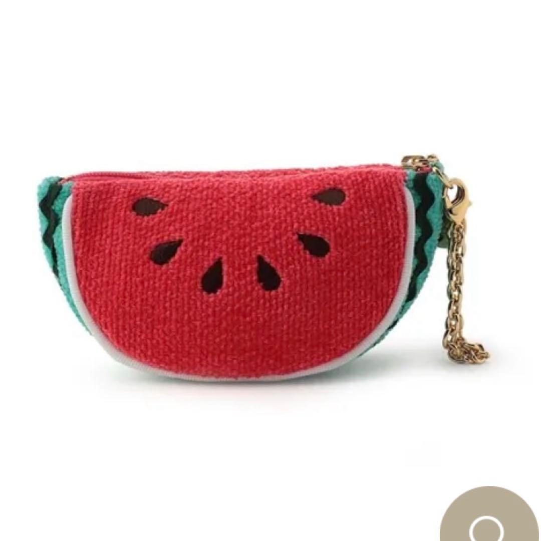 【新品】フェイラー スイカドット スイカ型ポーチ　ラブラリー