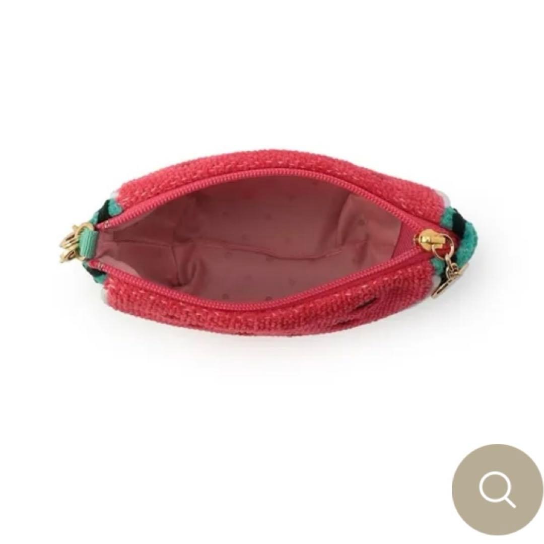 【新品】フェイラー スイカドット スイカ型ポーチ　ラブラリー