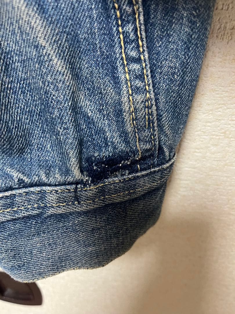 イ*ン様 70sビンテージLee220ベルベルジン購入極上色落ちハチノスリーバイ