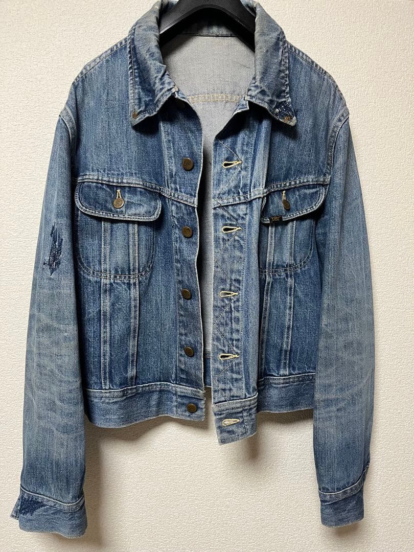 イ*ン様 70sビンテージLee220ベルベルジン購入極上色落ちハチノスリーバイ