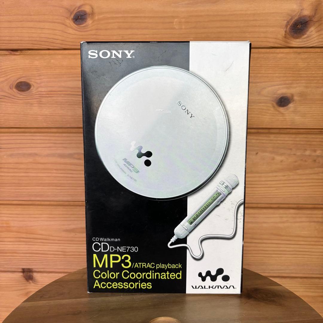 SONY CDウォークマン D-NE730 MP3再生 中古 動作品