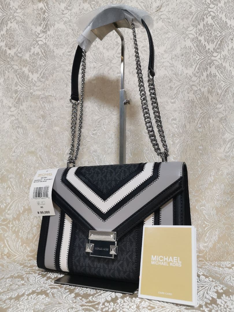 未使用 マイケルコース WHITNEY チェーン ショルダーバッグ 三色