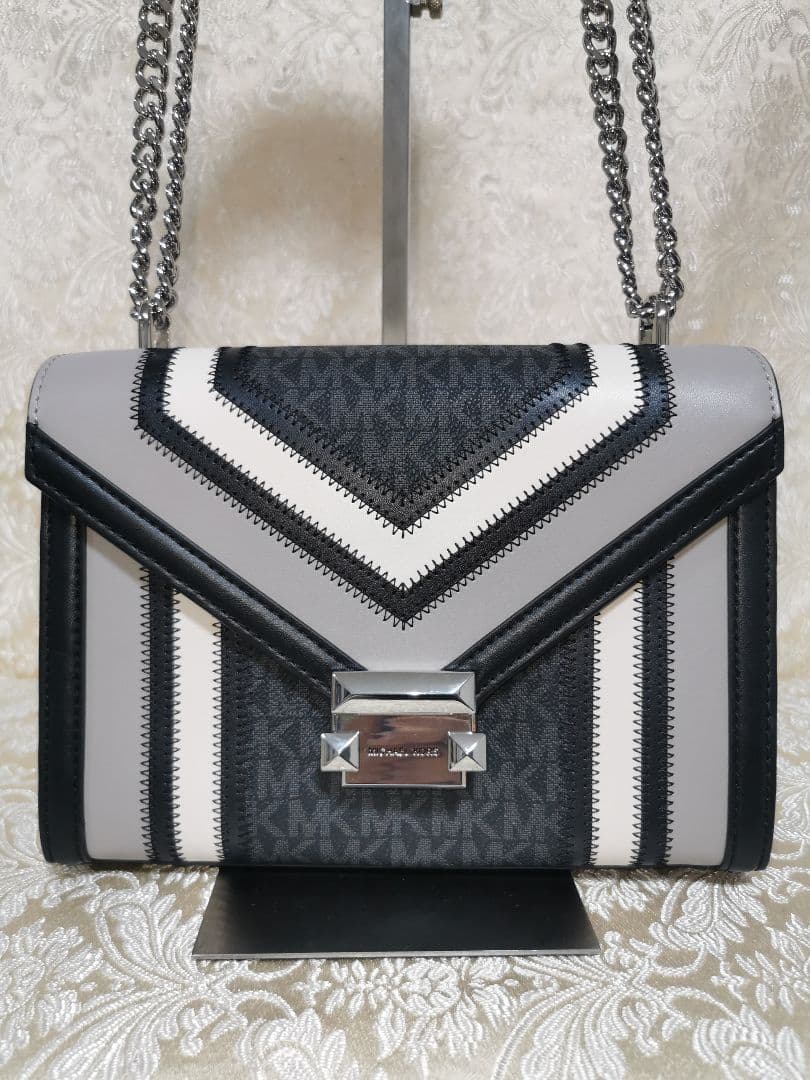 未使用 マイケルコース WHITNEY チェーン ショルダーバッグ 三色