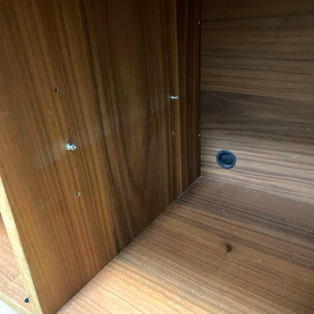 無印良品　スタッキング キャビネット　テレビ台　　テレビボード　ウォールナット