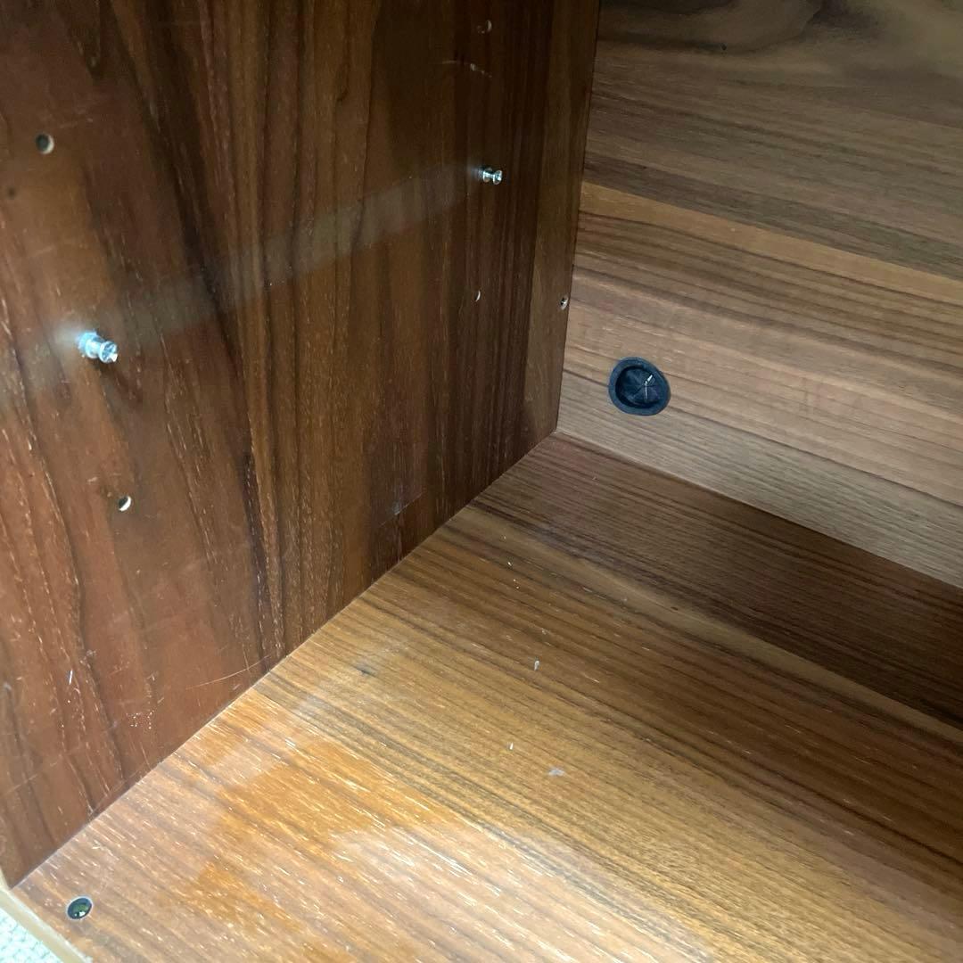 無印良品　スタッキング キャビネット　テレビ台　　テレビボード　ウォールナット