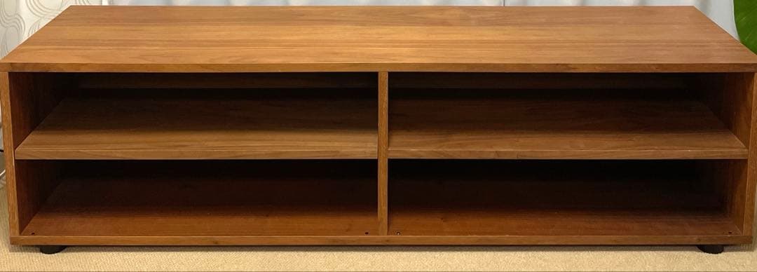 無印良品　スタッキング キャビネット　テレビ台　　テレビボード　ウォールナット