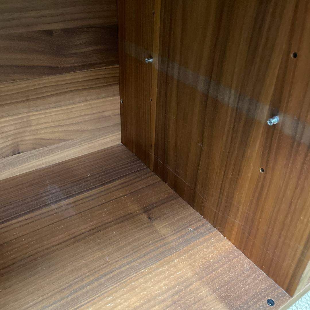 無印良品　スタッキング キャビネット　テレビ台　　テレビボード　ウォールナット